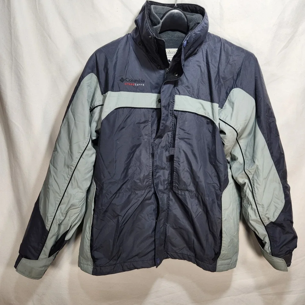 Columbia Sportswear Core Interchange Mens Jacket Coat Size Medium Gray - Picture 1 of 11